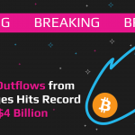 Bitcoin Outflows From Exchanges Hits Record High of $4 Billion