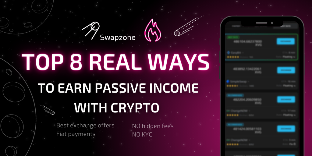 Top 8 REAL Ways to Earn Passive Income with Crypto