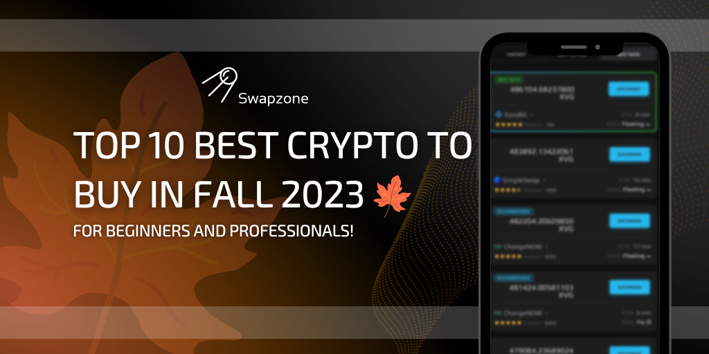 Top 10 crypto to buy in fall 2023