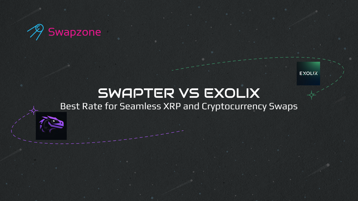 Exolix Exchange vs Swapter: Best Rate for Seamless XRP and Cryptocurrency Swaps
