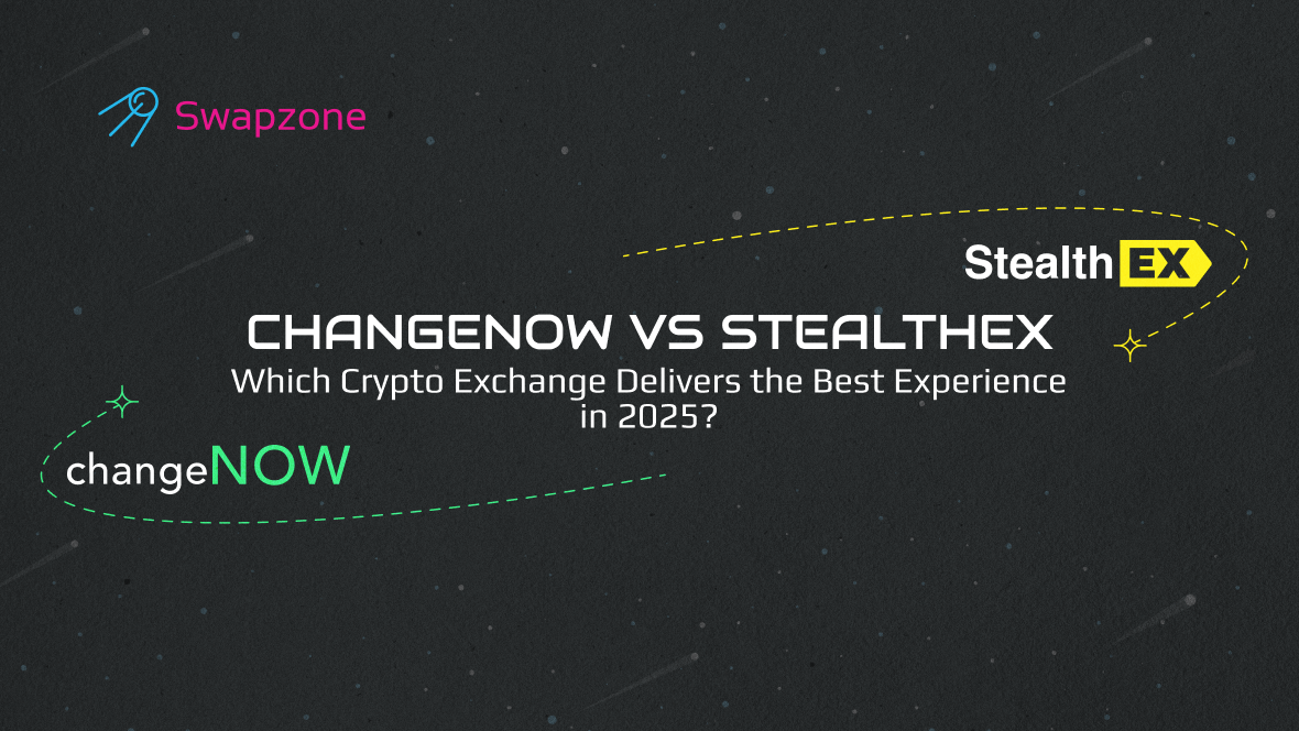 ChangeNOW vs StealthEX: Crypto Swap Comparison for Non-Custodial Exchange in 2025