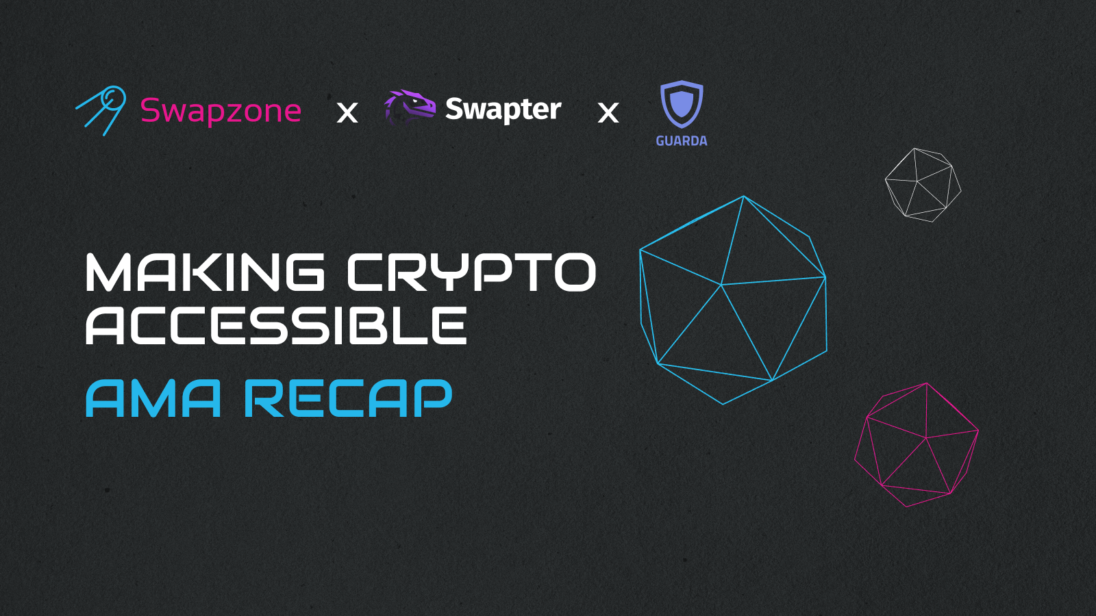 Swapzone x Swapter x Guard Wallet AMA: Making Crypto Accessible for Everyone (Full Recap)
