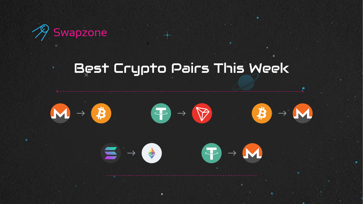 Best Crypto Swap Pairs This Week: Privacy Exits Take the Crown